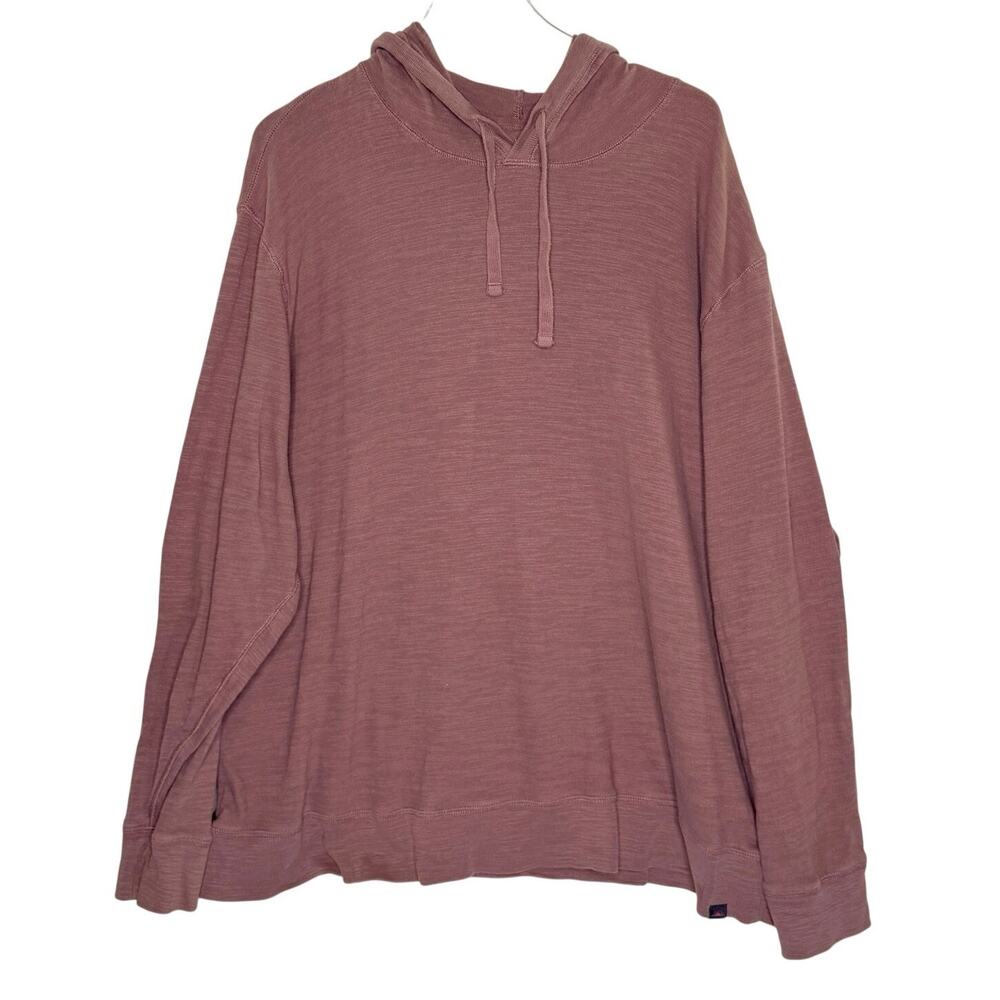 Faherty Hoodie Mens Sunwashed Slub Top 3XL Spring Quartz Organic Cotton